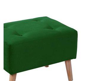 Pouf Niza Tela Velvet Verde