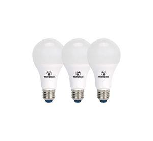 Pack de 3 Ampolletas Led Bola A60 9W E27 Luz Cálida