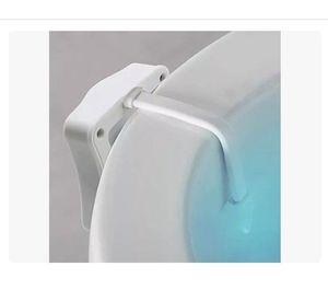 Luz Led Para Inodoro Wc Baño Con Sensor Movimiento 8 Colores
