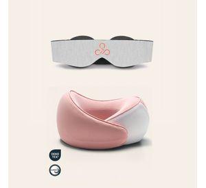 Pack Viajero Antifaz Gris + Almohada De Viaje Hypnos