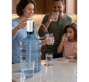 Dispensador de Agua Eléctrico Recargable USB Universal y Portátil