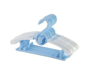 Pack 10 Ganchos Perchas Largo Adjustable Para Niños Y Bebe