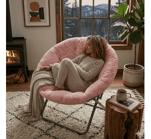 Silla Plegable Premium LUNA Comodidad Acolchada Ultra Suave