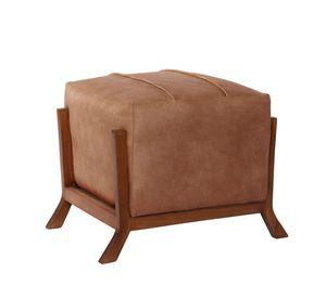 Pouf Marsella  Cuero Kentucky Tabaco