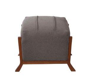Pouf Marsella Lino Gris Oscuro