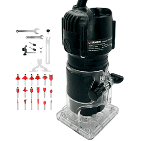 Kit Fresadora Router Tupi 6-6.35mm - 220v 50hz - 550w