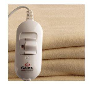 Calientacama 2 Plaza 150x160cm Poliester Beige Gama