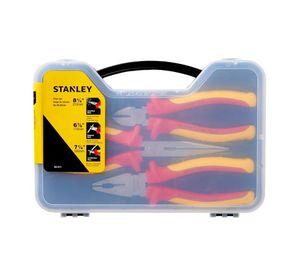 Juego de Alicates Aislados Stanley 1000V - 3 Piezas