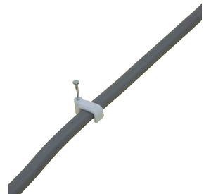 Grampas Cable Caleco 2x2mm Blanca Macrotel