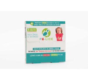 PO-LICE: Colet Repelente Piojos.
4 colet para tratamiento preventivo de 2 meses.