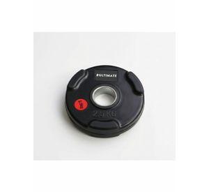 Disco Olímpico Engomado con Agarres 2.5 kg