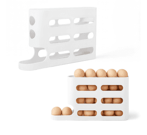 Bandeja Organizador De Huevos Vertical 4 Niveles