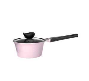 Batería Cocina Aluminio Fundido 7 piezas Fortis Pink