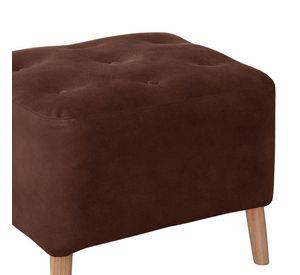 Pouf Lyon  Cuero Kentucky Cafe Moro