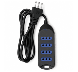 Alargador Raimax 4 Pos 1,5M RM0062BK Negro