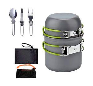 Set Ollas Kit Camping 5 Piezas Ultraligero