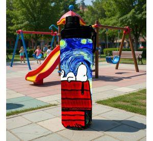 BOTELLA ALUMINIO  750 ML SNOOPY VAN GOGH