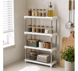 Organizador Para cocina Multifuncional 4 Niveles Plastico Metal 171