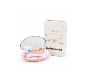 Kit De Manicura Eléctrico Para Bebé Cortauñas Seguro 6en1