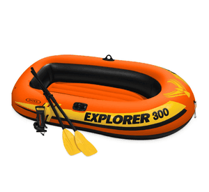 Bote Inflable Explorer 300 Set Capacidad 186 Kg