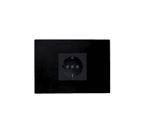 Enchufe Tomacorriente Schuko Stanford Certificado Sec Negro
