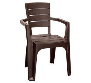 Silla Comedor terraza Camping Con Apoyabrazos