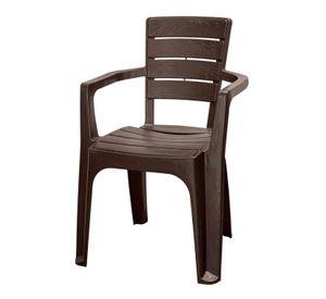 Silla Comedor terraza Camping Con Apoyabrazos