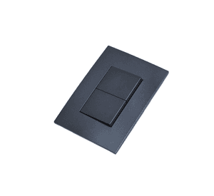 Interruptor Doble Teclon Encendido Apagado Stanford (9/15) 220v Sec Grafito