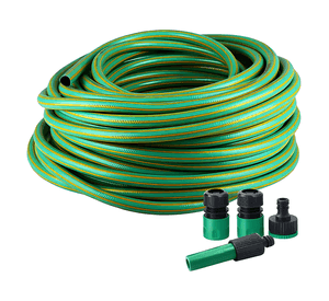 Manguera flexible 1/2 pulgada rollo 50 metros con accesorios
