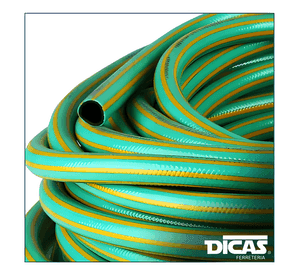 Manguera flexible 1/2 pulgada rollo 50 metros con accesorios