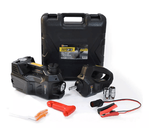 Gata Hidráulica Krafter Kit 3 En 1 Compresor Y Llave Impacto