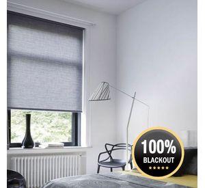 CORTINA ROLLER BLACKOUT 120X200 GRIS