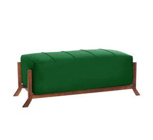 Banqueta Marsella Tela Velvet Verde