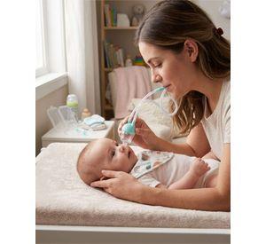 Aspirador Nasal Higiénico de Silicona para Bebes