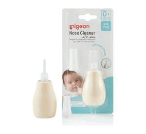 Aspirador Nasal Con Deposito Pigeon Saca Mocos Sin Bpa Beige