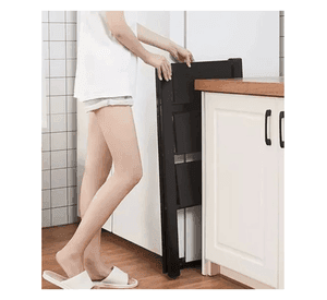 Escalera Plegable Ligera Acero 2 Escalones Capacidad 150kg