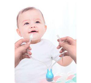 Aspirador Nasal Silicona Succión Limpiador Nariz Bebe + Caja
