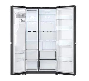 Refrigerador LG GS66SPM 638L, caja dañada