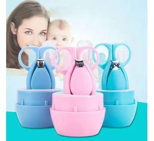 Set 4 Juego Kit Completo Manicura 4en1 Uñas Bebes Lau