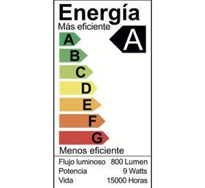 Pack X3 Ampolletas LED Bola A60 9W Luz Blanco Frío E27