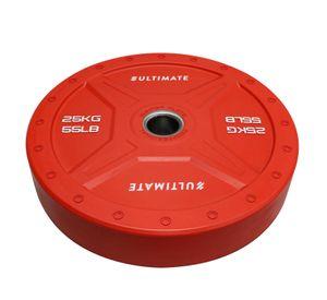 Disco Olímpico Bumper Elite Hex 25 Kg