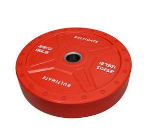 Disco Olímpico Bumper Elite Hex 25 Kg