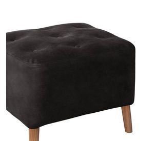 Pouf Lyon  Cuero Kentucky Negro