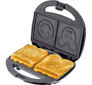 Sandwichera Con Figuras Caritas Infantiles Para Niños