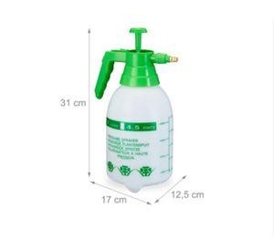 Fumigador Pulverizador Rociador 2 Litros Bomba Manual Blanco