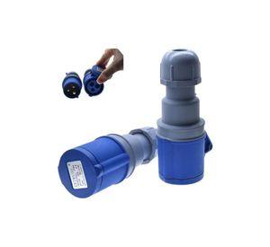 Set Enchufe Industrial Macho Y Hembra 3pines 16a