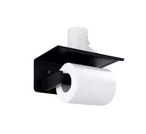 Soporte Papel higiénico y Celular Autoadhesivo de Acero Inoxidable