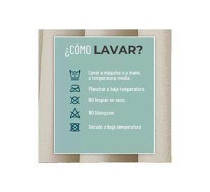 Cortina Blackout 100% 2 Paños 140x220cm Textura Lino Beige