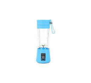 Batidora Licuadora Juguera Portátil USB Recargable 400 ML Celeste
