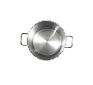 FONDO CON TAPA ACERO INOX FONDO DIFUSOR CAPAC. 12 lt